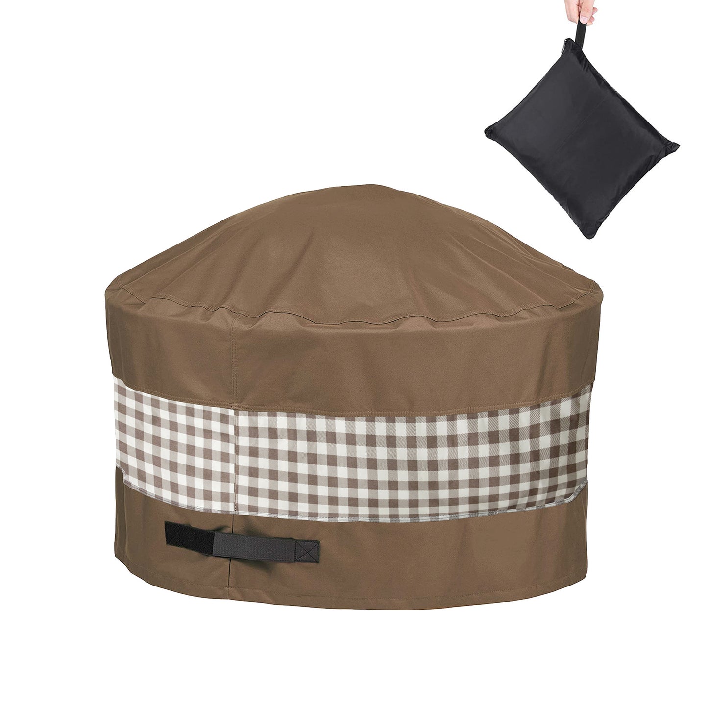 Outdoor Round Fire Pit Cover Brazier Cover