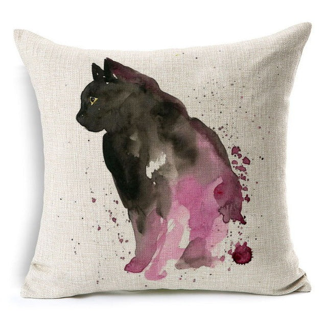 printed cushion cover