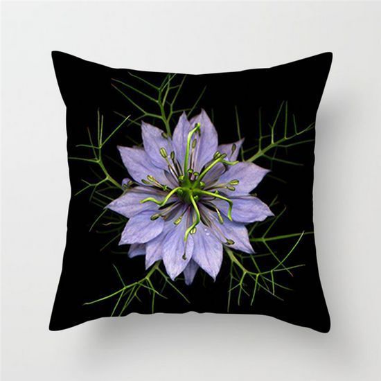 Colorful sunflower cushion cover