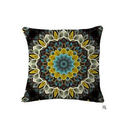 Mandala Cushion Cover Pillow Cover