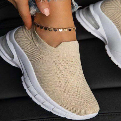 White Sneakers for Women Sports Shoes Vulcanize Female Sock Summer Sneakers Trainers Casual