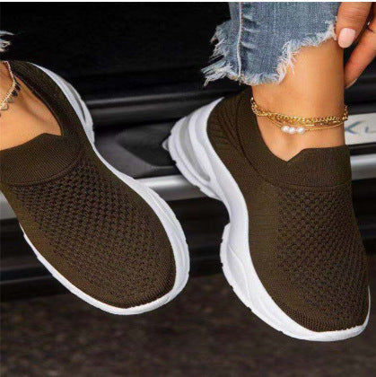 White Sneakers for Women Sports Shoes Vulcanize Female Sock Summer Sneakers Trainers Casual