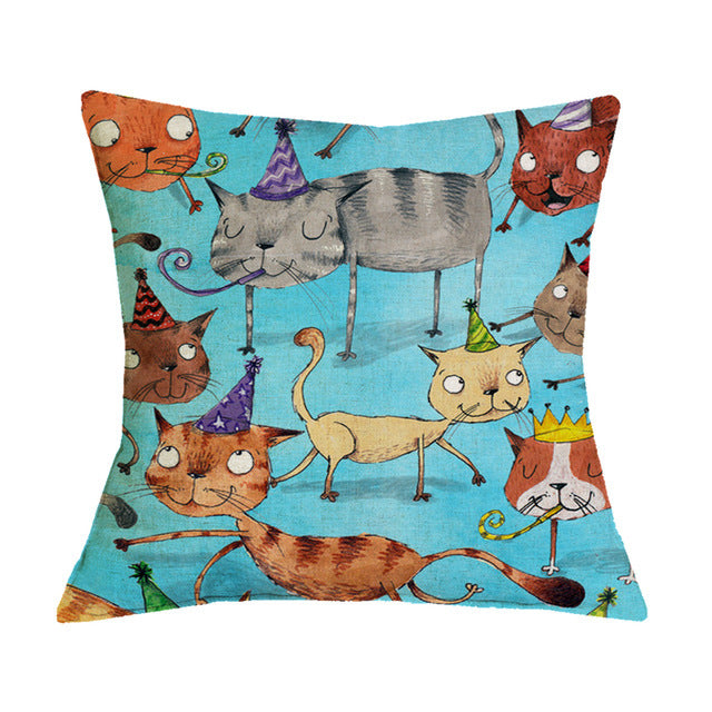 printed cushion cover