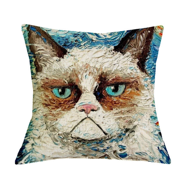 printed cushion cover