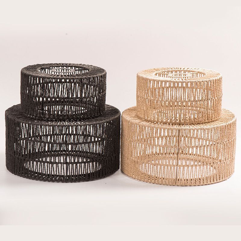 Creative Japanese Paper Woven Lampshade Lighting Decoration