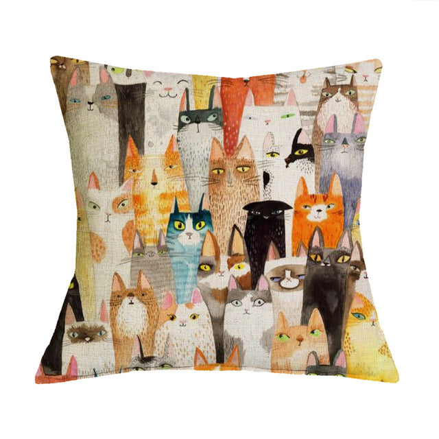 printed cushion cover