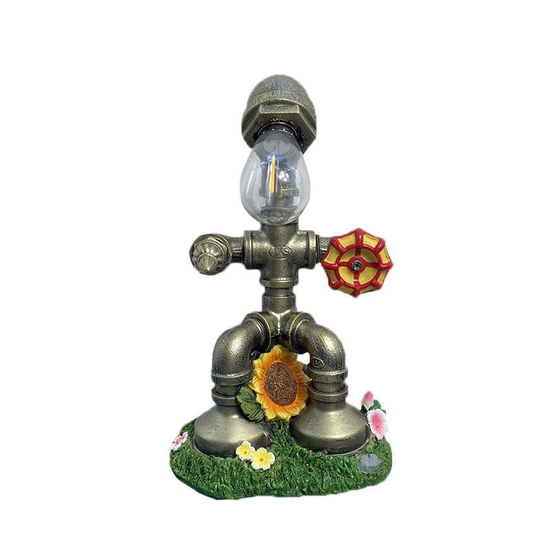 New Solar Resin Handicraft Garden Ornaments