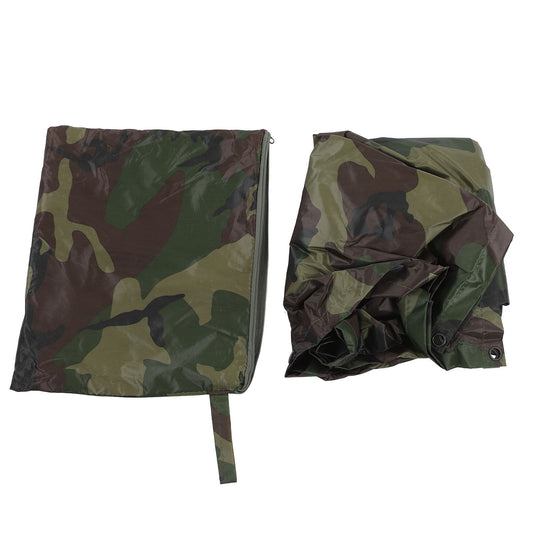 NEW Waterproof Army Hooded Ripstop Hunting Camping Hiking Military Rain Poncho