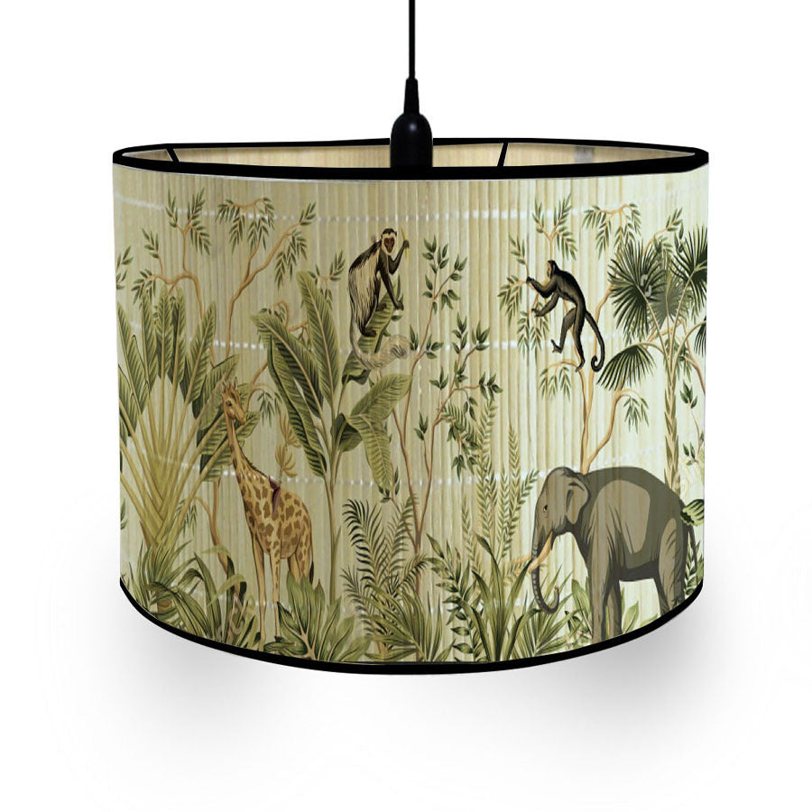 European-style Retro Lampshade Barrel-type