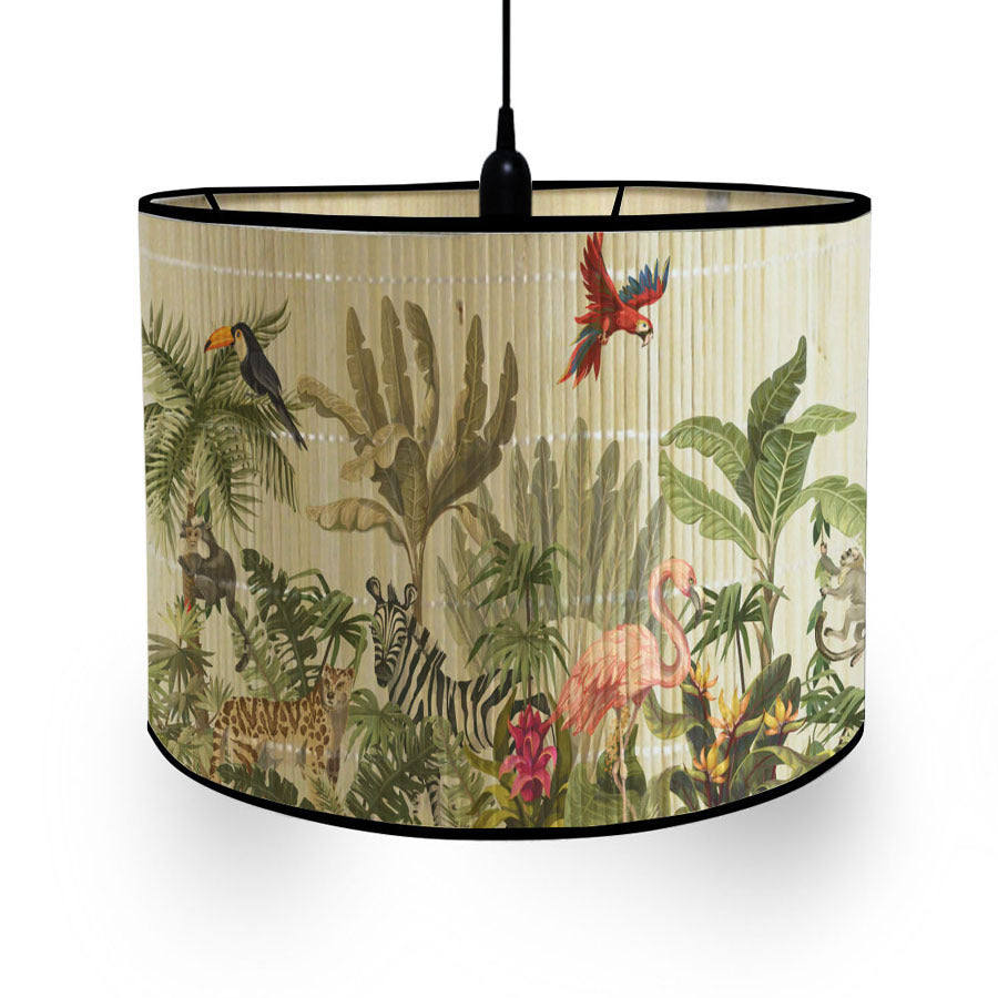 European-style Retro Lampshade Barrel-type