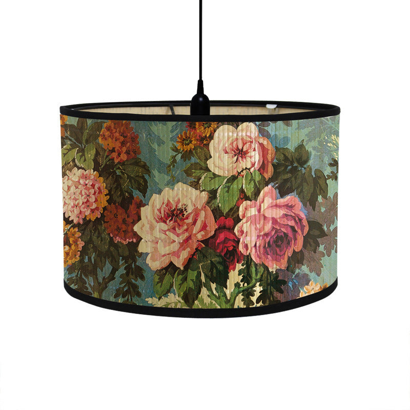 European-style Retro Lampshade Barrel-type