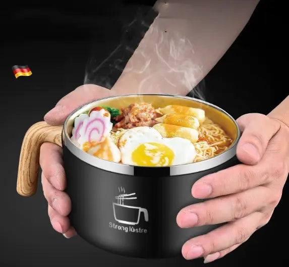 Stainless Steel Instant Noodle Bowl